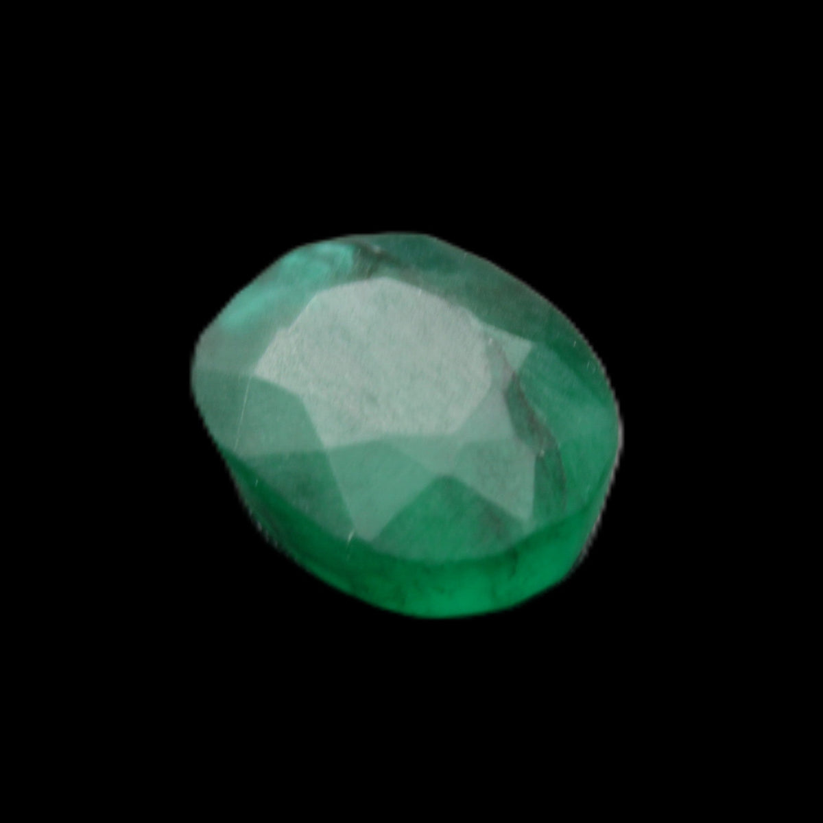 Green Emerald Oval cut from Columbia 7m 11ct 2g in sunlight - Rocks and Things Store