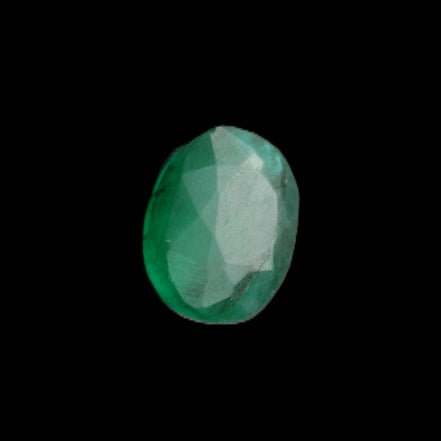 Green Emerald Oval cut from Columbia 7m 11ct 2g in sunlight - Rocks and Things Store