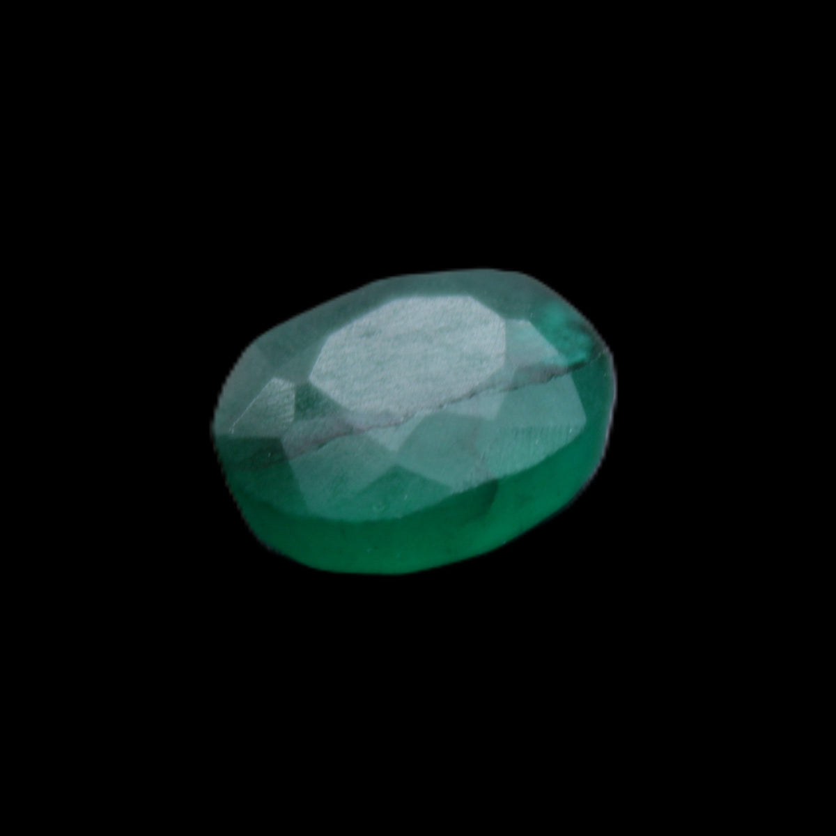 Green Emerald Oval cut from Columbia 7m 11ct 2g in sunlight - Rocks and Things Store