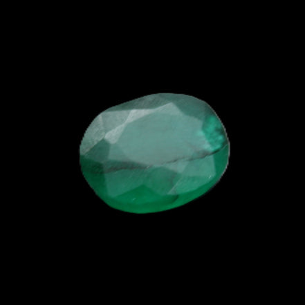 Green Emerald Oval cut from Columbia 7m 11ct 2g in sunlight - Rocks and Things Store