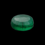 Green Emerald Oval cut from Columbia 7m 11ct 2g in sunlight - Rocks and Things Store
