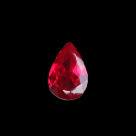 Red Ruby Pear cut from Mozambique 14*7*8mm 19.8ct 4g in sunlight - Rocks and Things Store