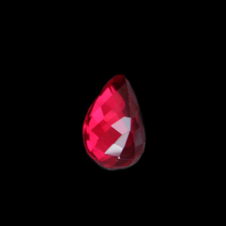 Red Ruby Pear cut from Mozambique 14*7*8mm 19.8ct 4g in sunlight - Rocks and Things Store