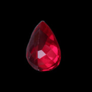 Red Ruby Pear cut from Mozambique 14*7*8mm 19.8ct 4g in sunlight - Rocks and Things Store