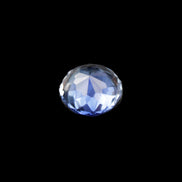 Blue Tanzanite round cut gemstone 11*8mm 7.95ct 1.8g in sunlight - Rocks and Things Store