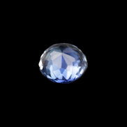 Blue Tanzanite round cut gemstone 11*8mm 7.95ct 1.8g in sunlight - Rocks and Things Store