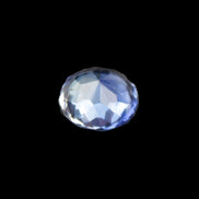 Blue Tanzanite round cut gemstone 11*8mm 7.95ct 1.8g in sunlight - Rocks and Things Store