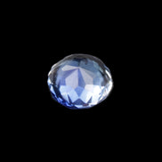 Blue Tanzanite round cut gemstone 11*8mm 7.95ct 1.8g in sunlight - Rocks and Things Store