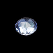 Blue Tanzanite round cut gemstone 11*8mm 7.95ct 1.8g in sunlight - Rocks and Things Store