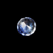 Blue Tanzanite round cut gemstone 11*8mm 7.95ct 1.8g in sunlight - Rocks and Things Store