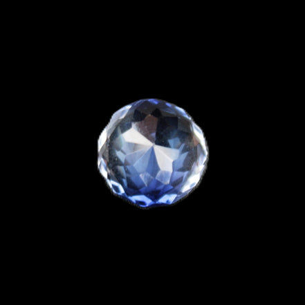 Blue Tanzanite round cut gemstone 11*8mm 7.95ct 1.8g in sunlight - Rocks and Things Store