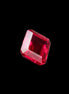 Red Ruby Princess cut from Mozambique 8mm 9ct 2g in sunlight - Rocks and Things Store
