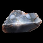 Blue  Flower Agate slice 58*38*17m 55g in sunlight - Rocks and Things Store