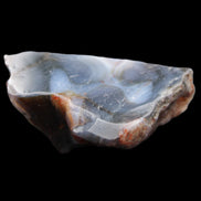 Blue  Flower Agate slice 58*38*17m 55g in sunlight - Rocks and Things Store