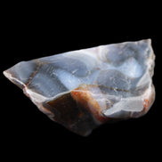 Blue  Flower Agate slice 58*38*17m 55g in sunlight - Rocks and Things Store