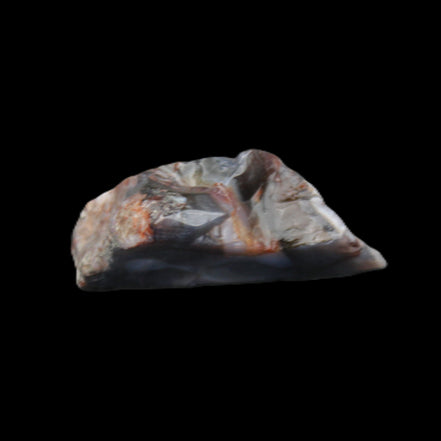 Blue  Flower Agate slice 58*38*17m 55g in sunlight - Rocks and Things Store