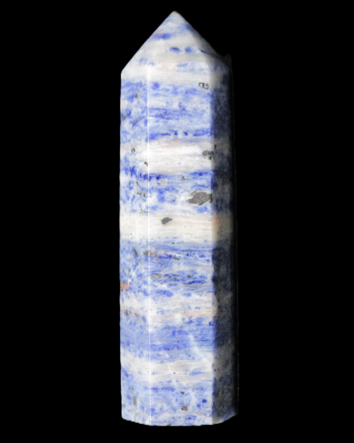 Sodalite wand 87*22*21mm 84g in sunlight - Rocks and Things Store