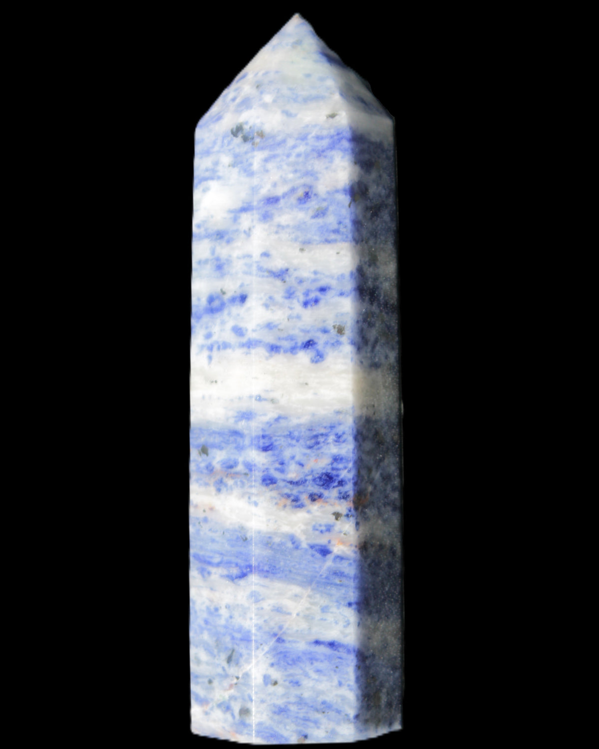 Sodalite wand 87*22*21mm 84g in sunlight - Rocks and Things Store