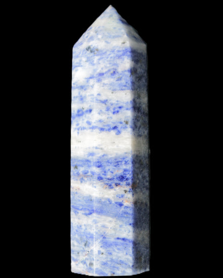 Sodalite wand 87*22*21mm 84g in sunlight - Rocks and Things Store