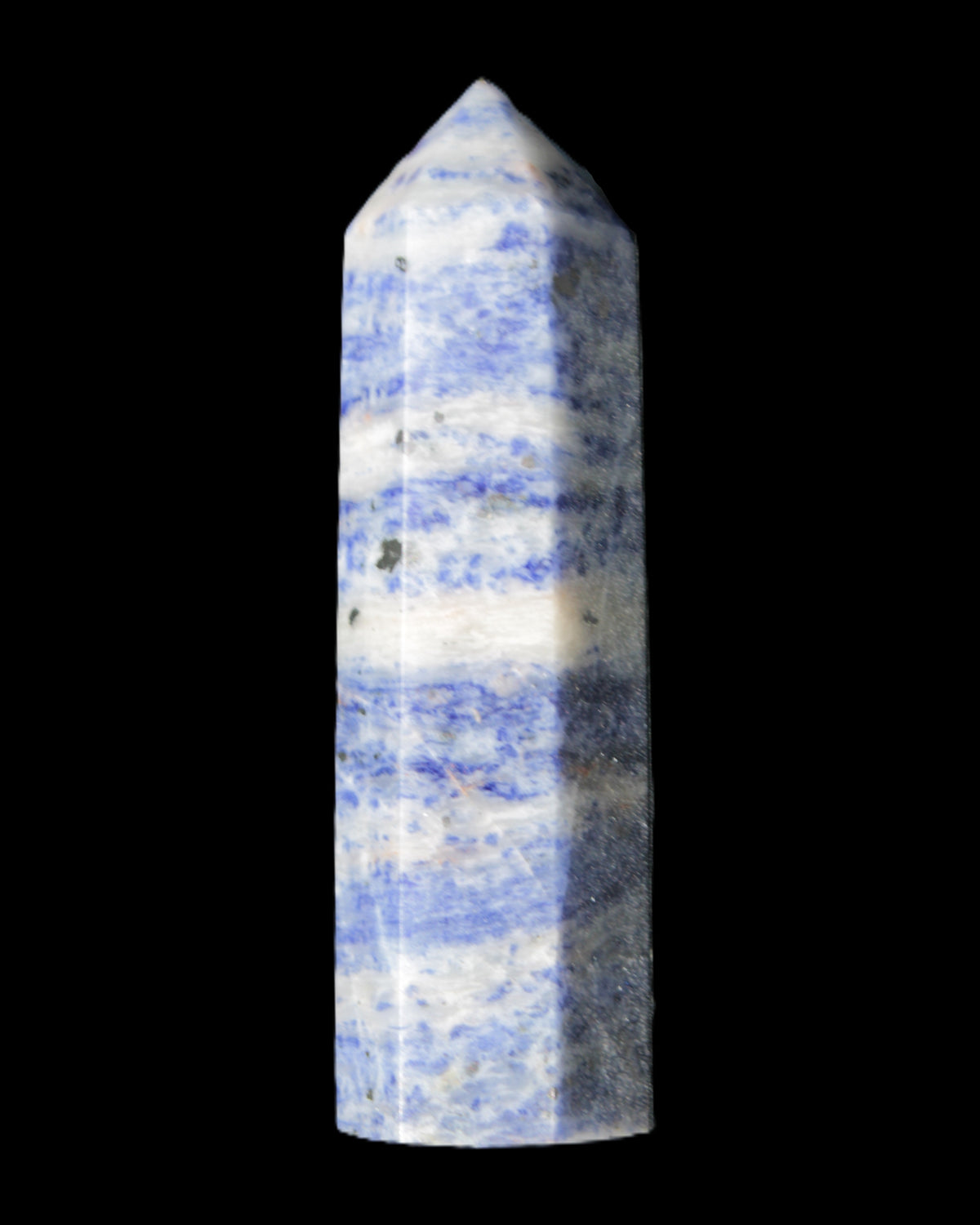 Sodalite wand 87*22*21mm 84g in sunlight - Rocks and Things Store