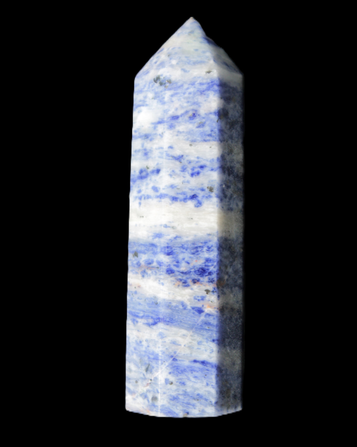 Sodalite wand 87*22*21mm 84g in sunlight - Rocks and Things Store