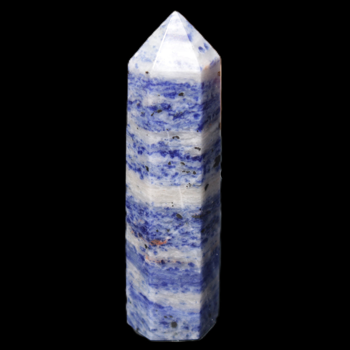 Sodalite wand 87*22*21mm 84g in sunlight - Rocks and Things Store