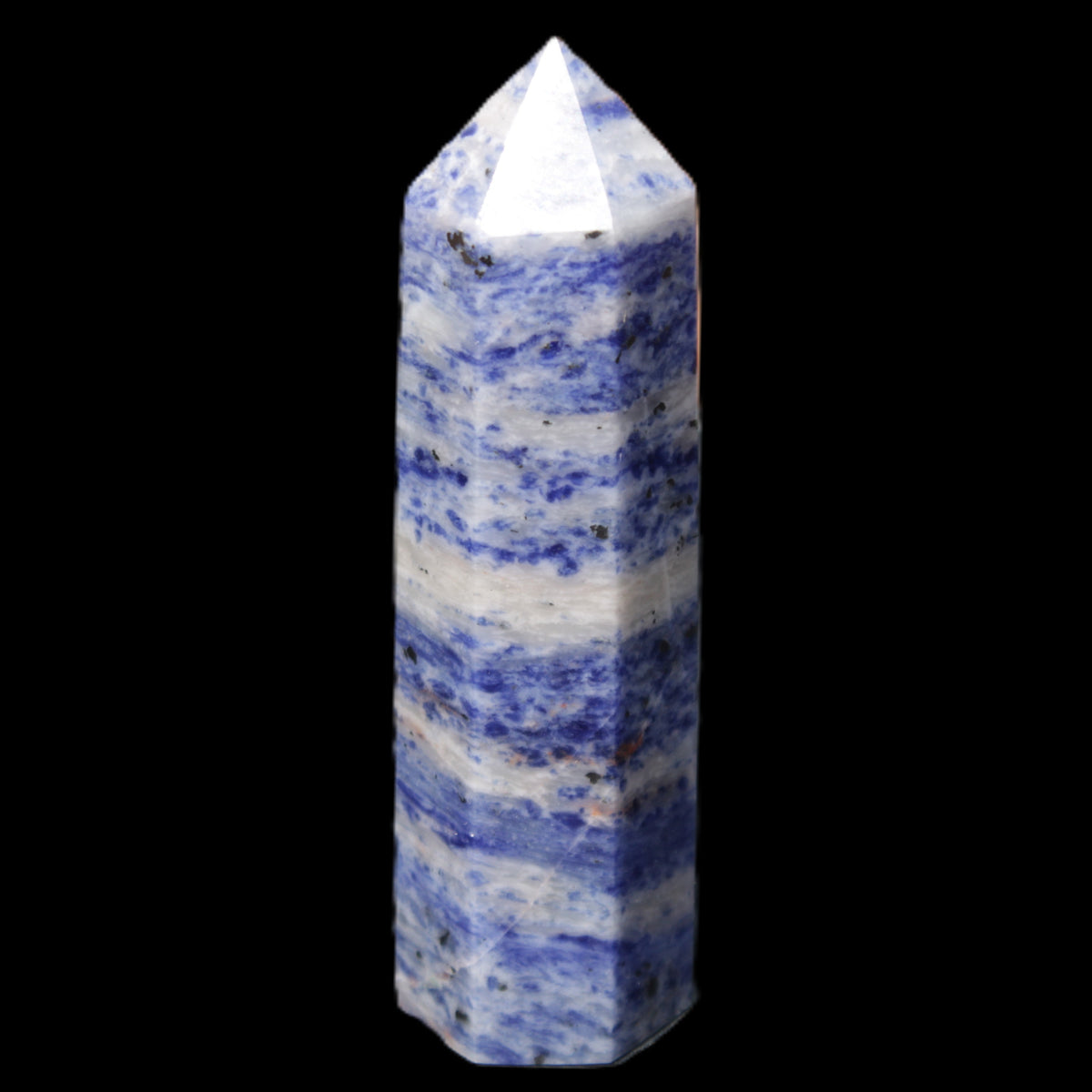 Sodalite wand 87*22*21mm 84g in sunlight - Rocks and Things Store
