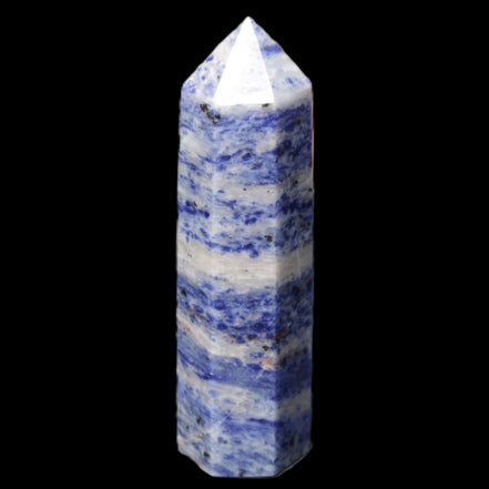 Sodalite wand 87*22*21mm 84g in sunlight - Rocks and Things Store
