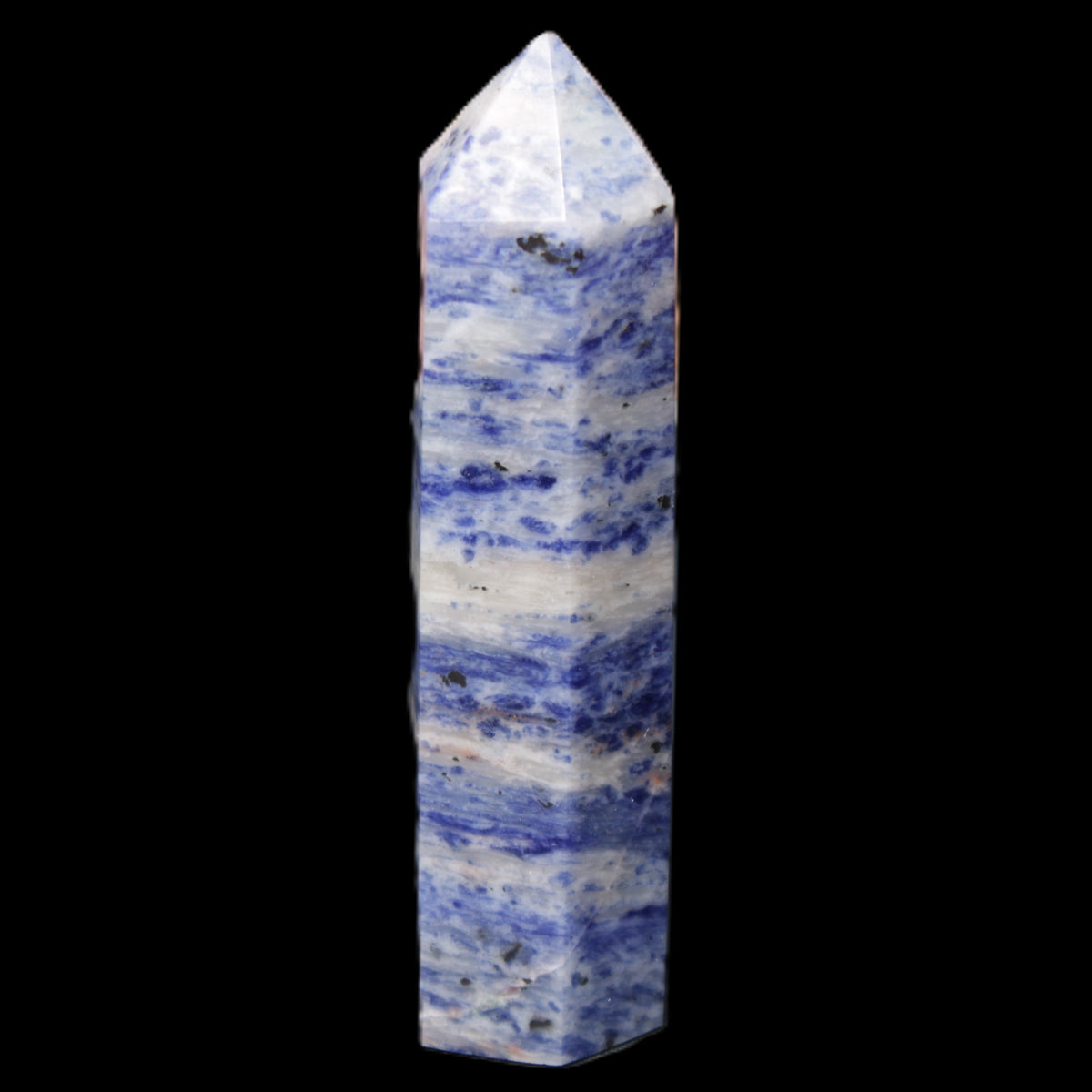 Sodalite wand 87*22*21mm 84g in sunlight - Rocks and Things Store