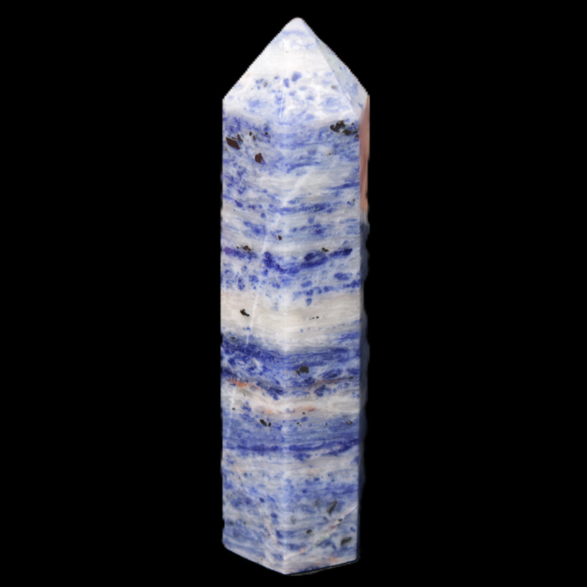 Sodalite wand 87*22*21mm 84g in sunlight - Rocks and Things Store