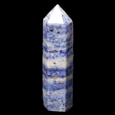Sodalite wand 87*22*21mm 84g in sunlight - Rocks and Things Store