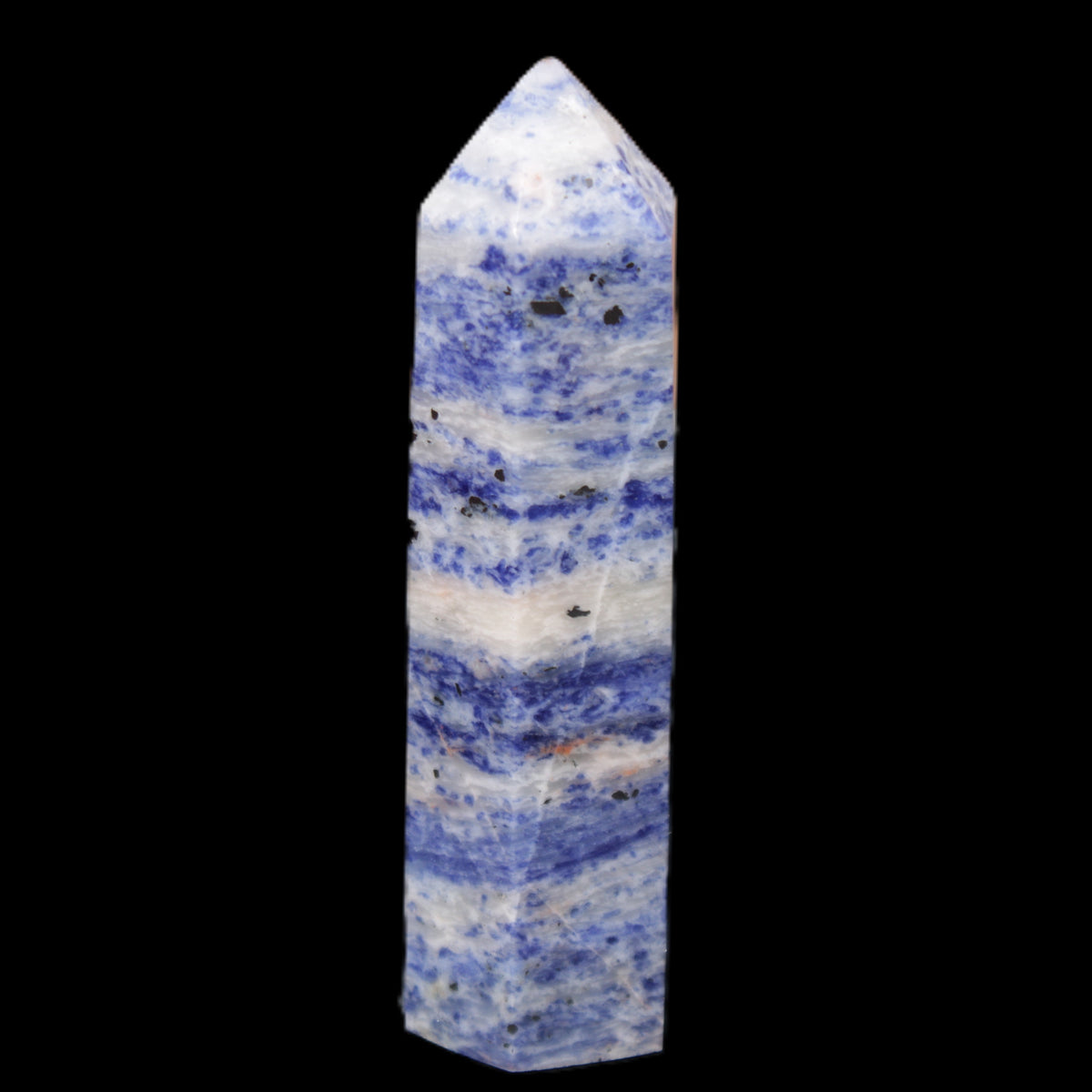 Sodalite wand 87*22*21mm 84g in sunlight - Rocks and Things Store