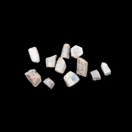 Blue/Red Sapphire/Ruby corundum 6-8 rough crystals 8g in sunlight - Rocks and Things Store
