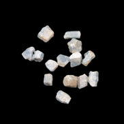 Blue/Red Sapphire/Ruby corundum 6-8 rough crystals 8g in sunlight - Rocks and Things Store