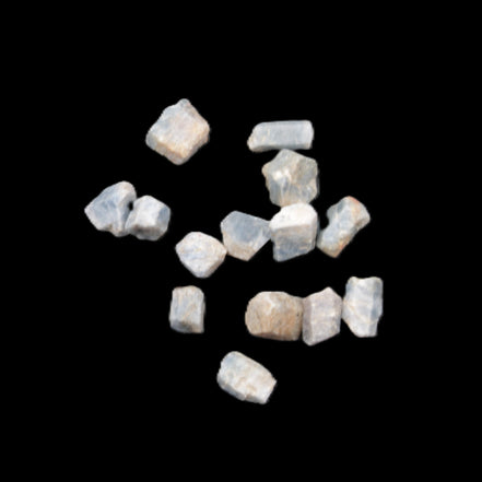 Blue/Red Sapphire/Ruby corundum 6-8 rough crystals 8g in sunlight - Rocks and Things Store