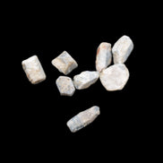 Blue/Red Sapphire/Ruby corundum 6-8 rough crystals 8g in sunlight - Rocks and Things Store