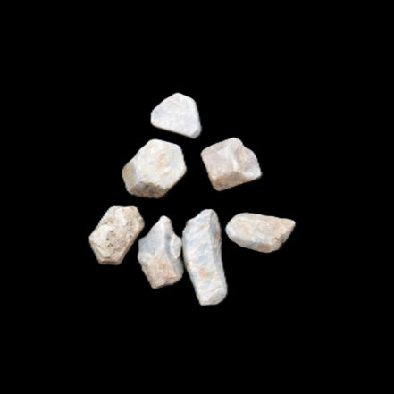 Blue/Red Sapphire/Ruby corundum 6-8 rough crystals 8g in sunlight - Rocks and Things Store