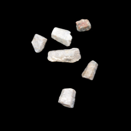 Blue/Red Sapphire/Ruby corundum 6-8 rough crystals 8g in sunlight - Rocks and Things Store