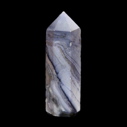 Charoite wand 63*20*18mm 56g in sunlight - Rocks and Things Store