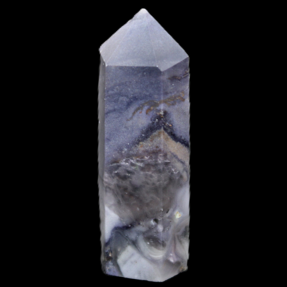 Charoite wand 63*20*18mm 56g in sunlight - Rocks and Things Store