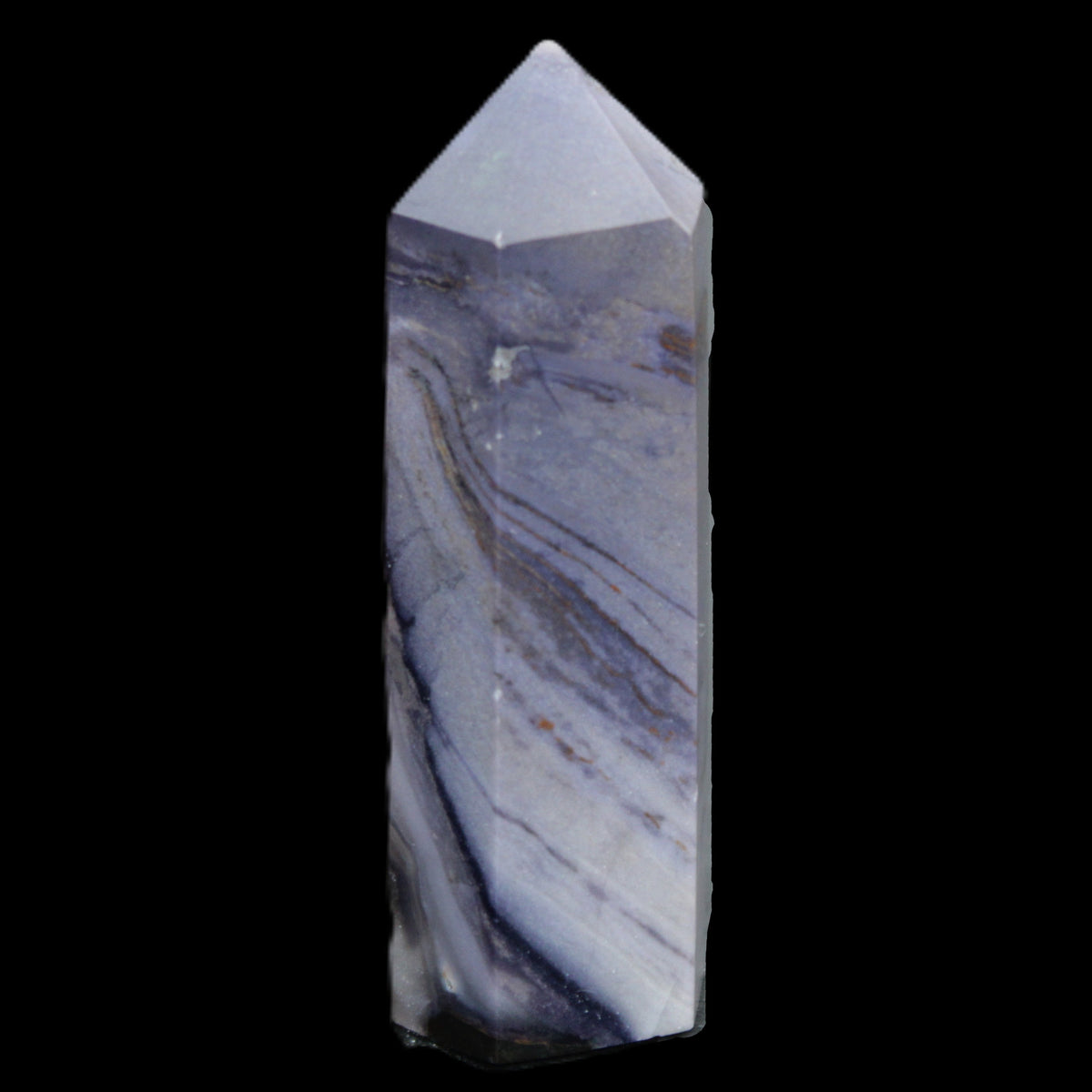 Charoite wand 63*20*18mm 56g in sunlight - Rocks and Things Store