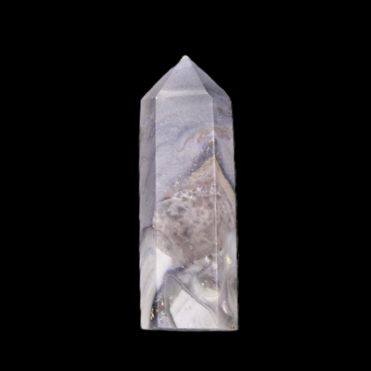 Charoite wand 63*20*18mm 56g in sunlight - Rocks and Things Store