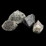 Sapphire corundum 4-6 rough crystals 8-9g in sunlight - Rocks and Things Store