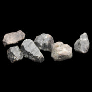 Sapphire corundum 4-6 rough crystals 8-9g in sunlight - Rocks and Things Store