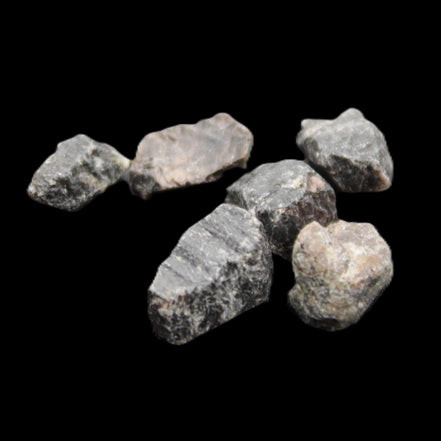 Sapphire corundum 4-6 rough crystals 8-9g in sunlight - Rocks and Things Store