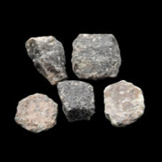 Sapphire corundum 4-6 rough crystals 8-9g in sunlight - Rocks and Things Store