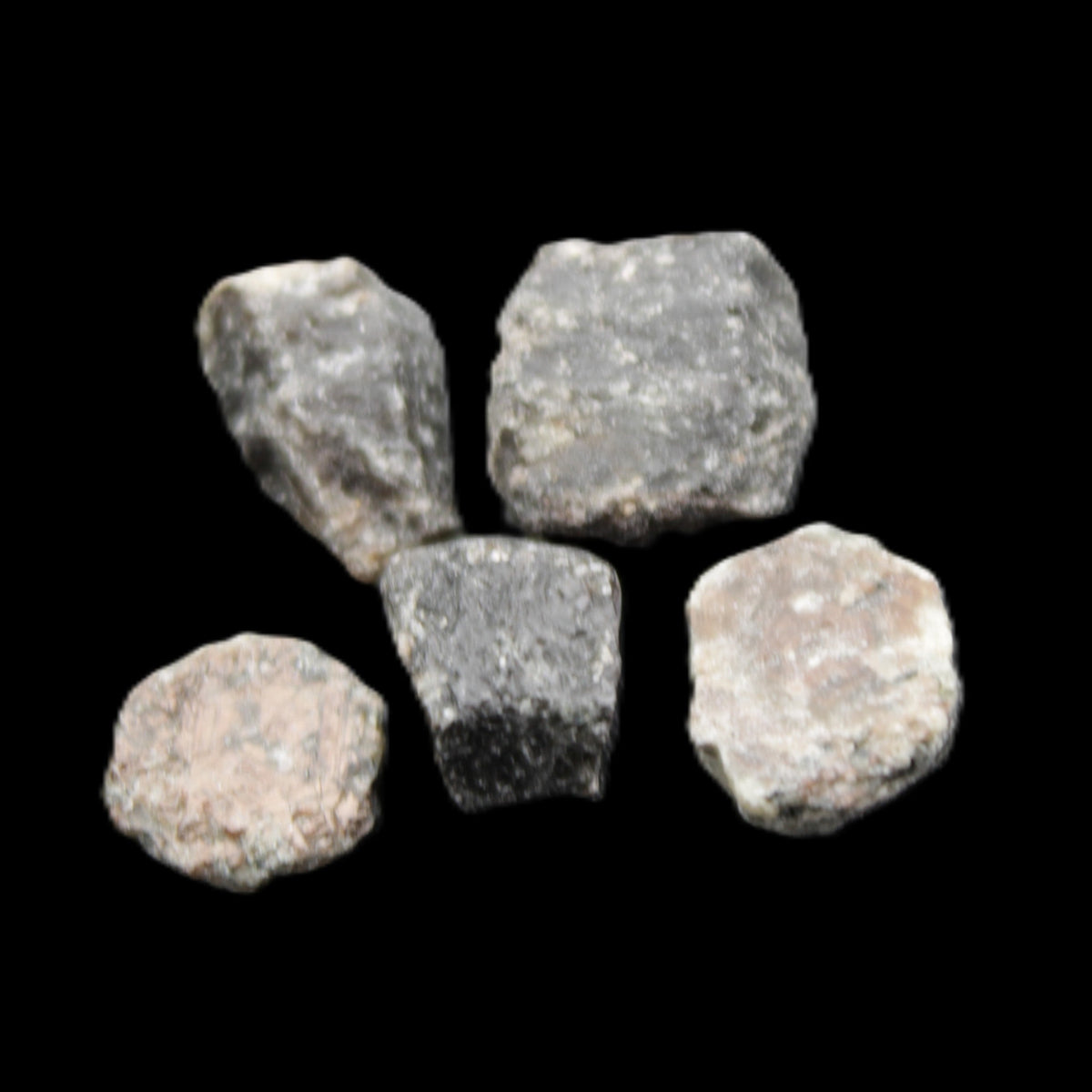 Sapphire corundum 4-6 rough crystals 8-9g in sunlight - Rocks and Things Store