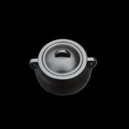Small Cast Iron Incense Burner with Lid 67mm 224g in sunlight - Rocks and Things Store
