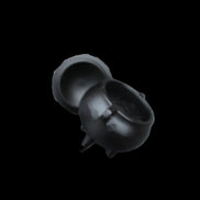 Small Cast Iron Incense Burner with Lid 67mm 224g in sunlight - Rocks and Things Store