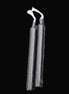 Two Black Chime Spell Candles 10.2cm unscented in sunlight - Rocks and Things Store